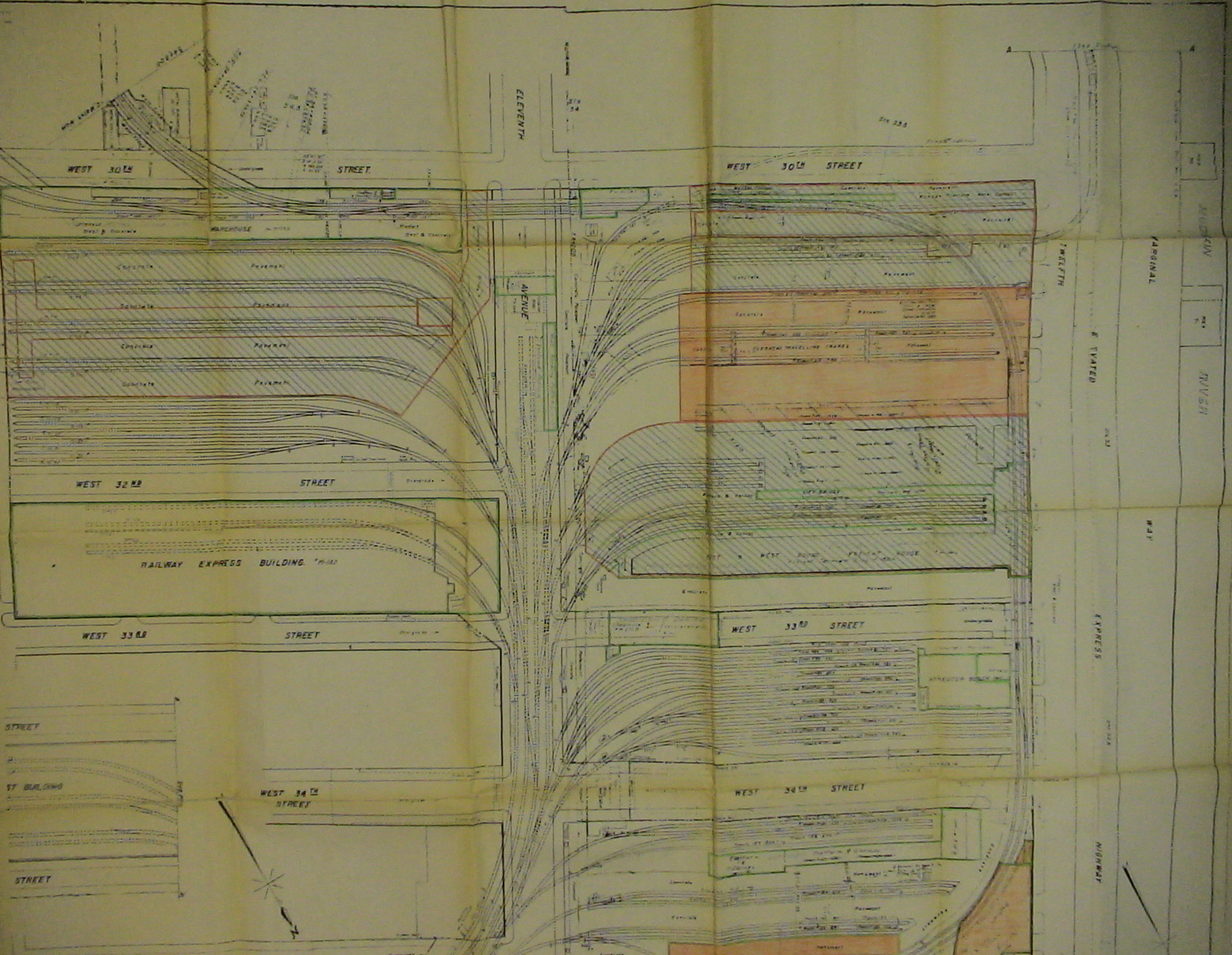 Photo of the 30th Street Map