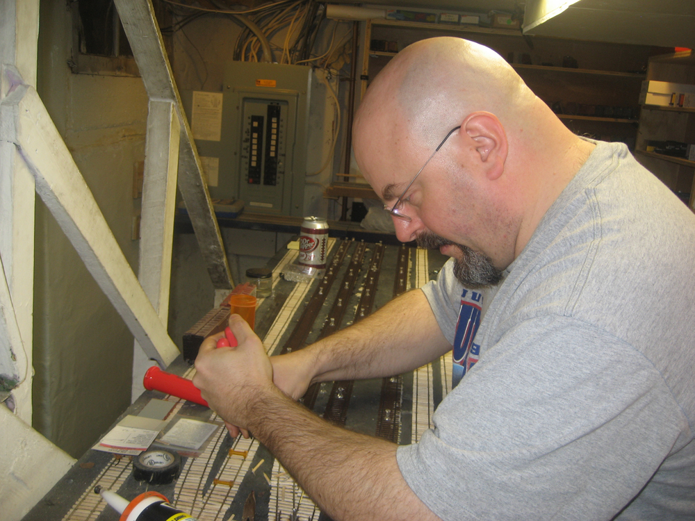 Craig working at St. John's Park Terminal