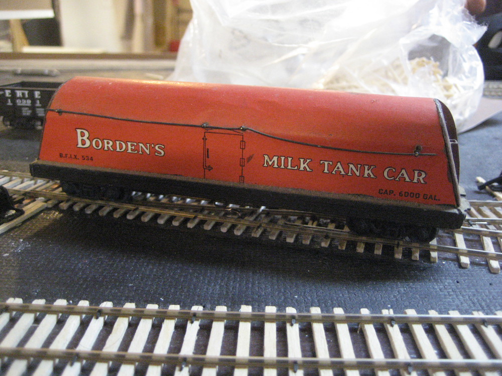 The New vintage Borden's Milk Car