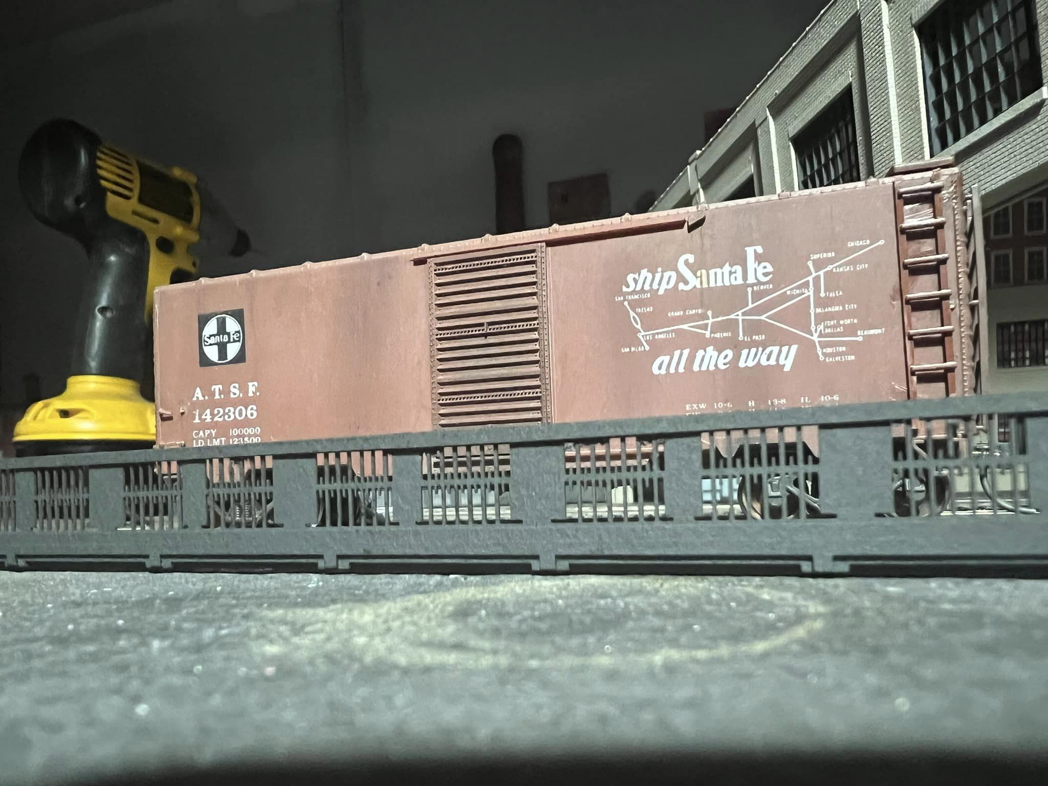 RailiingsMounted but not painted